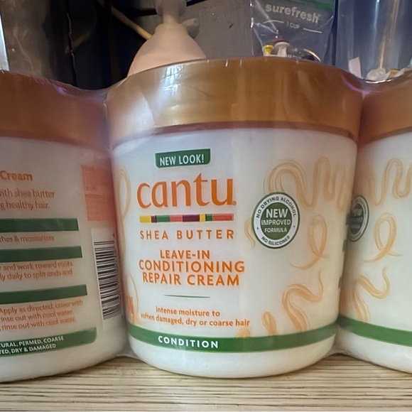 Cantu Other - Cantù Shea Butter Leave-In Conditioning Repair Cream 3pk